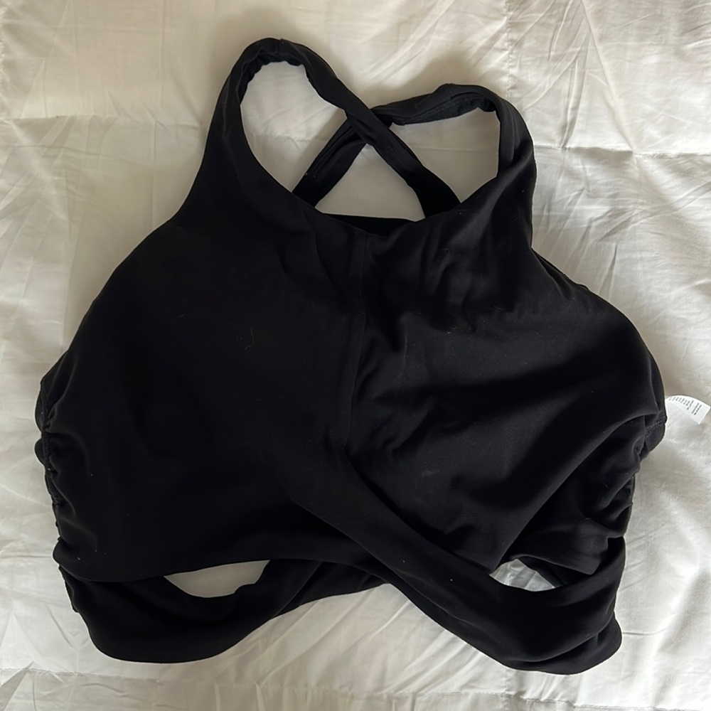 Lululemon black bra (size 10)
